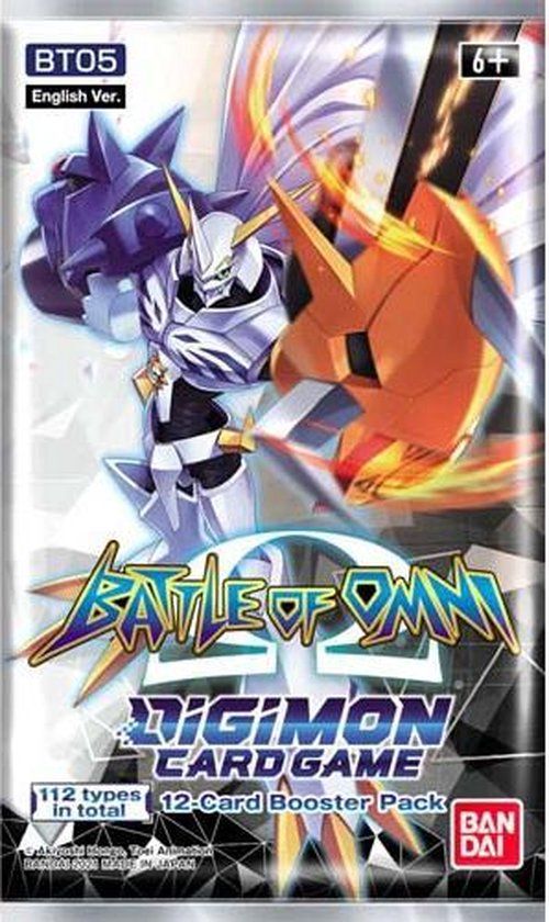 Digimon Card Game - Battle Of Omni Booster Pack - Trading Cards