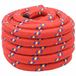 vidaXL - Multifunctioneel touw - 60 mm - 10 m - Rood - PP