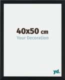 yd. Cadre photo 40x50 cm Noir mat MDF Catania