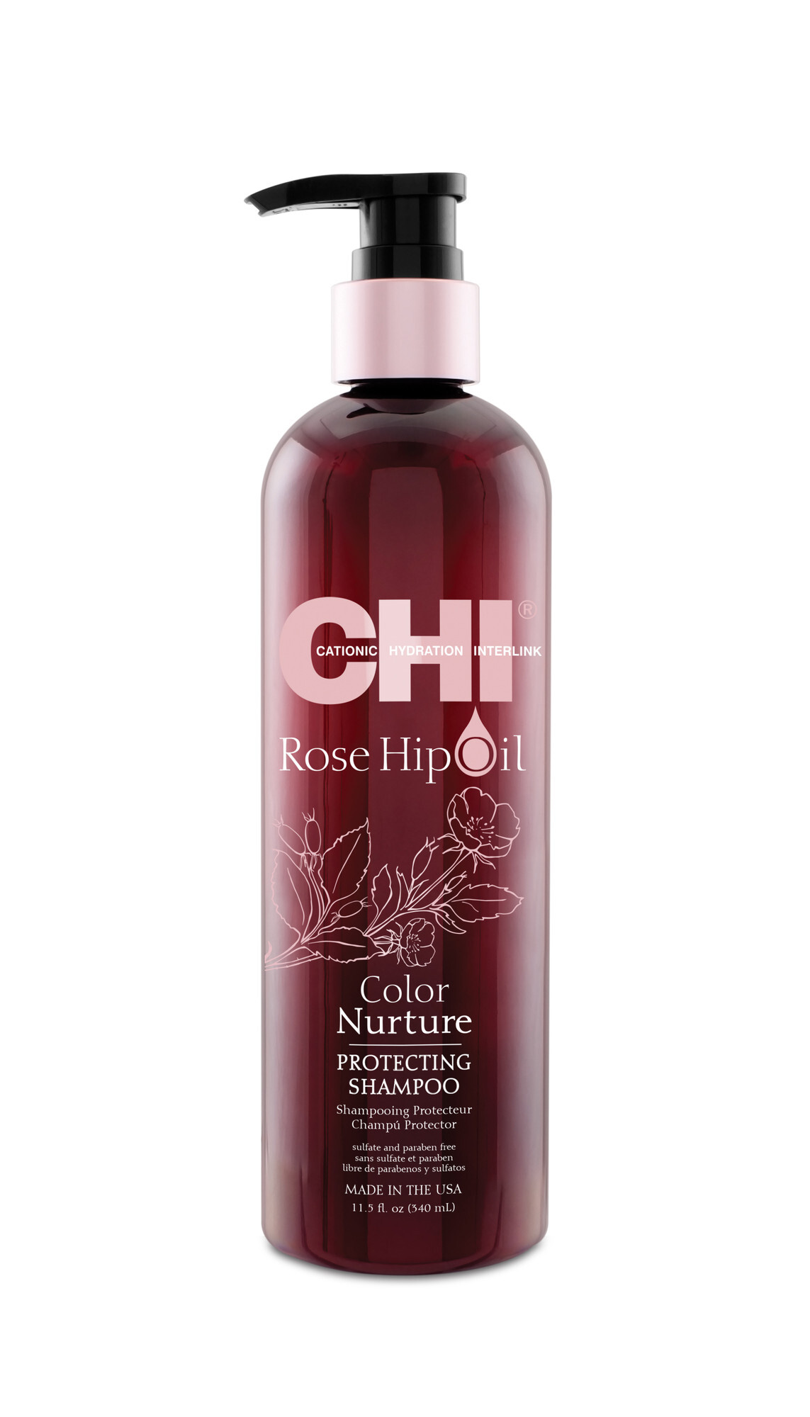 Chi Rose hip oil shampoo 739ml