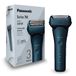 Panasonic Series 700 ES-ALT4 Elektrisch Scheerapparaat Wet & Dry 3 Scheerbladen Heren, Draadloos Waterdicht, Responsieve Sensor, Flexibele Scheerkop, Uitklapbare Trimmer, Ergonomische Handgreep, Blauw