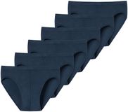 Uncover by Schiesser Schiesser Uncover Slip UNCOVER Cotton 6PACK Supermini Set van 6 Donkerblauw Mannen 3XL