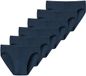 Uncover by Schiesser Schiesser Uncover Slip UNCOVER Cotton 6PACK Supermini Set van 6 Donkerblauw Mannen 3XL