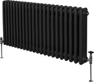 MonsterShop Monster Group BV 3-kolomsradiator - Zwart - 600x1012 mm