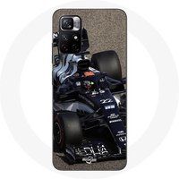Maniacase Geval Redmi Note 11 5G Formule 1 Yuki Tsunoda F1-coureur Blue