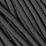 Knivesandtools 550 paracord type III, charcoal grey, 50 ft