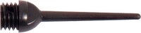 Darttips softtip keypoint 1/4 BSF zwart (1000st.)