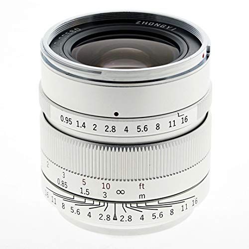 Mitakon Zhongyi 17mm F/0.95 Speedmaster zilver voor MFT