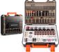 DEPSTECH Accessoireset, multifunctioneel, 420-delig, voor roterende gereedschappen