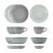 House Doctor Service à brunch Rustic 16 pièces Gris-bleu