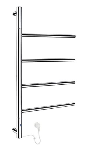 Smedbo Dry FK717 Elektrische handdoekwarmer met 4 armen draaibaar - 7391447086577