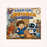 エネルギーロボとおやつタイム 　おやつはベストタイミングで！