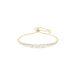 Swarovski Mesmera Armband, Gemengde Slijpsels, Wit, 18 Karaat Gouden Afwerking
