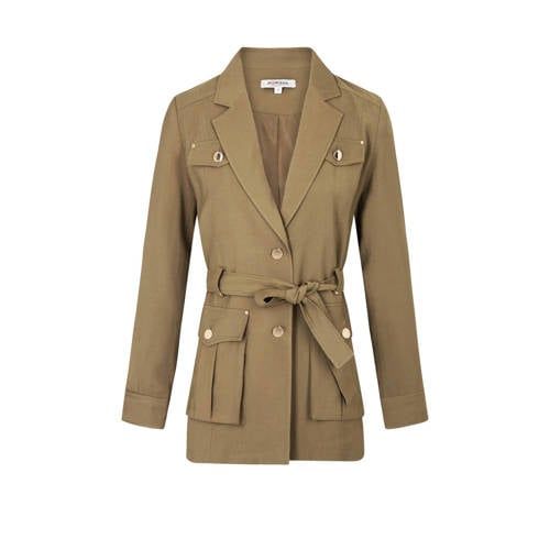 Morgan trenchcoat - olijfgroen