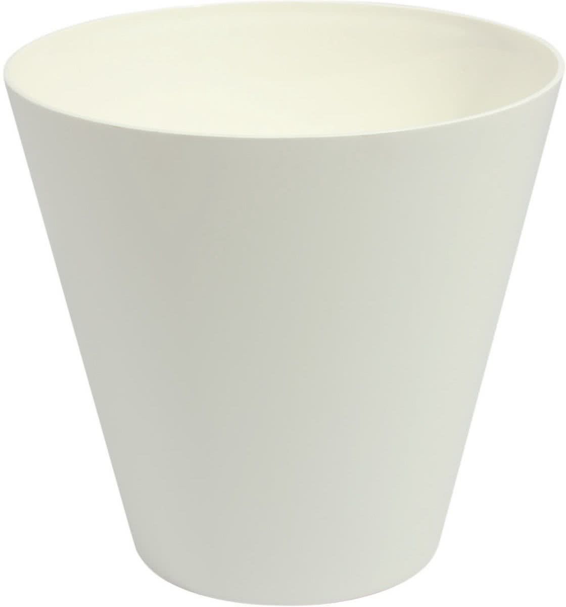 Prosperplast Bloempot Buiten Rond Tubus 40cm WIT