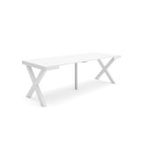 Skraut Home Uittrekbare Consoletafel Eettafel 220cm Wit