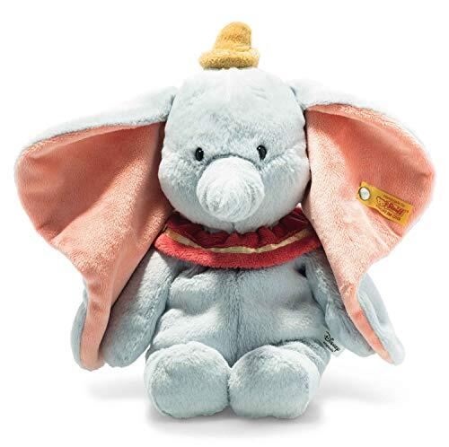 Steiff Disney Soft Cuddly Friends Dumbo lichtblauw, 30 cm