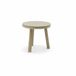 BUITEN living Beau Koffietafel Aluminium Keramiek Natural 50cm Rond