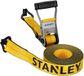 STANLEY S10000J Zwart/Geel 2" x 27" Ratelriem met dubbele J-haken - 1,5 kg veilige werklast/4,5 kg breuksterkte