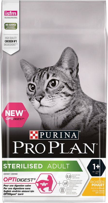 PRO PLAN Adult Housecat - Rijk aan Kip - Kattenvoer - 1.5 kg