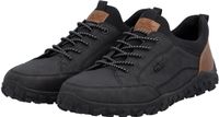 Rieker Heren Slipper Elastiek Comfortwijdte G 08150-00 Zwart