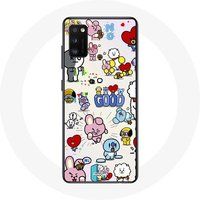 Maniacase Hoesje voor Samsung Galaxy S20 Plus BTS Bangtan Sonyeondan BT21 Van Tata Chimmy Cooky Rj Koya Mang Et Shooky