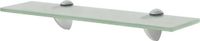 vidaXL Zwevend schap 40x20 cm 8 mm glas