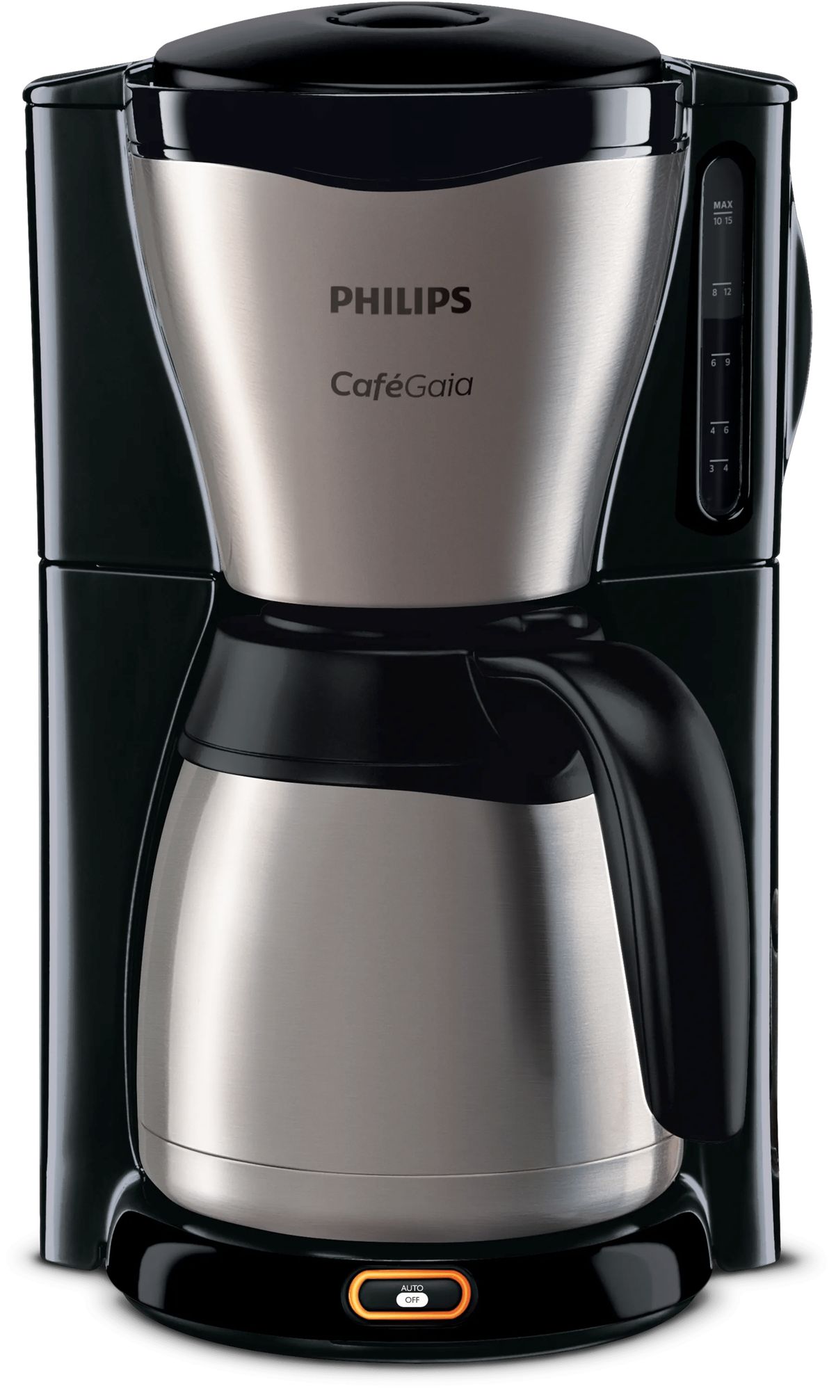 Philips Café Gaia HD7548 - Filter Koffiezetapparaat - Zwart/Metallic