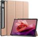 Selected by GSMpunt.nl Lenovo Tab P12 Book Case met Standaard | Kunstlederen Beschermhoes | Tri-fold | Goud