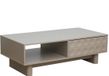 Oviala table basse rectangulaire L120 cm beige