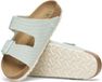 Birkenstock Arizona Sandales de plage - Bleu clair - Unisexe - Taille 35