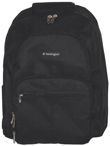 Kensington Contour Rugzak Notebooktas, zwart (nero), Laptop 15,6 Zoll, Eenvoudig draagbaar