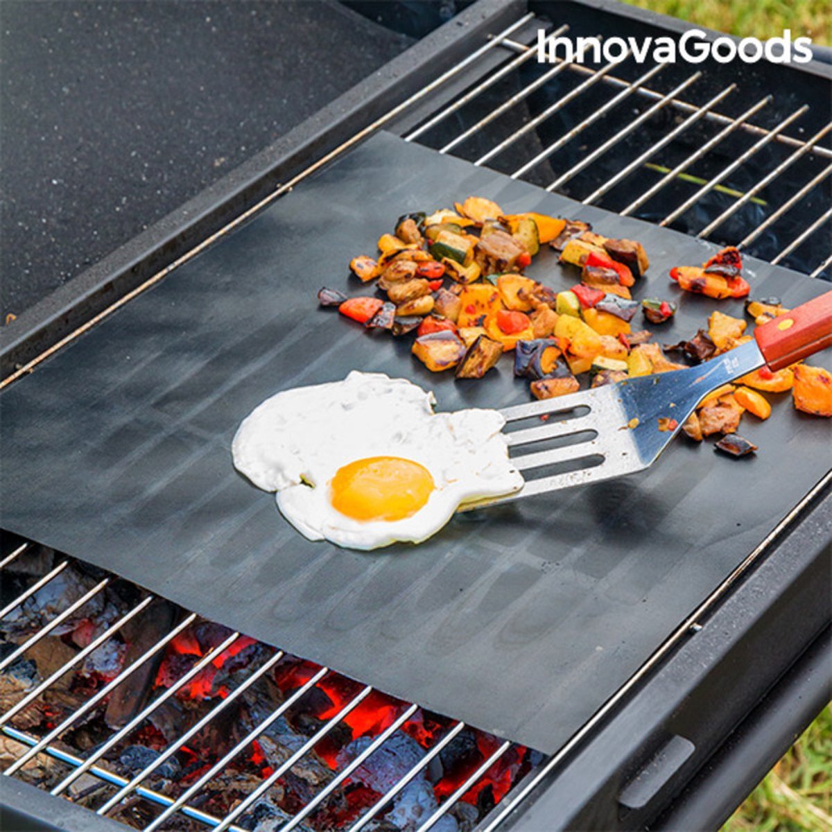 Innovagoods Grillmat voor Oven en Barbecue 2 Stuks