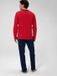 Ammann Pyjama lang ' Qatar ' gestreept donkerblauw / rood