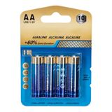 LR6 (AA) Alkalinebatterij, 1,5 V, 4 stuks
