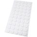Adsamm® 50 x Zelfklevende Viltdoppen Wit Ø 16 mm Rond 1,5 mm Dun