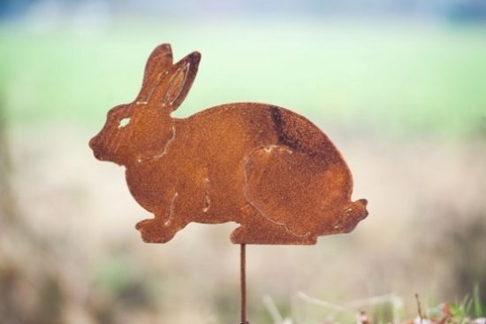 HOME&DECO Tuinsteker gazonsteker konijn 29 x 23 cm