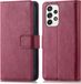 iMoshion Book Case Samsung Galaxy A33 / A32 5G - Donkerrood - Met Pasjeshouder