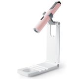 Romon UV-lamp voor gelnagels, USB-oplaadbaar en draagbaar, 3 W mini-uv-lamp voor nagels, uv-ledlamp voor gelnagels met standaard, 20/60 timer, voor thuissalon, nageldroger, roze