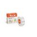 Peach Thermische labeltape, transparant, 14 x 40 mm, 180 etiketten per rol, PE102A
