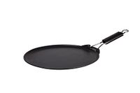 Zanetti - Anti-aanbak- en krasbestendige pan van gegoten aluminium, multifunctionele pan met inklapbare handgreep, diameter 30 cm, gemaakt in Italië, ook ideaal voor toast, vis, vlees en groenten