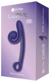 Snail Vibe Curve Duo Vibrator - Paars - 26.5 cm - Oplaadbaar