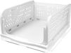 Shenzhen Haorui Industrial Technology Co., Ltd. Boîtes de tiroirs pliables - Organisateur empilable pour vêtements - Marron