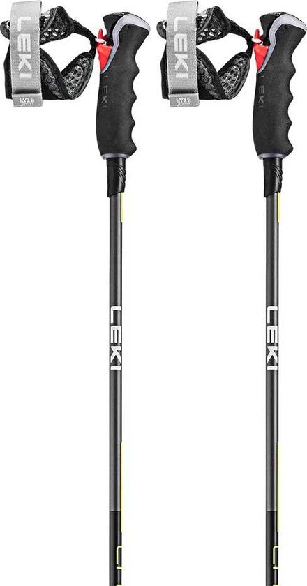 Leki Carbon 12 3D Ski Poles - Unisex - White - Carbon