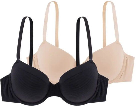 Dorina Louise 2-Pack T-shirt / Beugel BH's - 80C