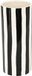 Atmosphera Edric Keramieken vaas Ø13xH30cm - Zwart