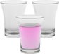 MPDrink Shotglas - 6x - SAN kunststof - 2,5 cl - onbreekbaar - herbruikbaar - shotglazen