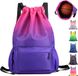 Allecto plus - Sac de sport pour femmes et garçons - 25 litres - Sac à dos de sport imperméable - Sac à cordon pour gym, natation, voyage