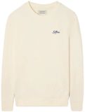 Silbon Sweatshirt Coupe Relax Société Beige Coton Manches Longues S Hommes