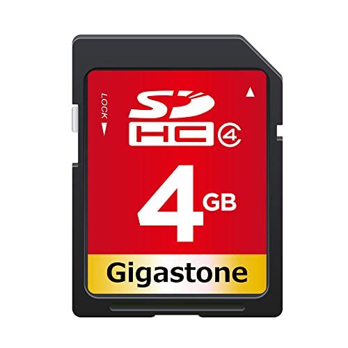GIGASTONE 4GB SD geheugenkaart, SDHC, C4, klasse 4, geschikt voor muziek, fotocamera’s, compactcamera’s, computer, Macbook pro 2015 of ouder, Mac POS, DSC, HD video’s, leessnelheid tot wel 80 MB/s